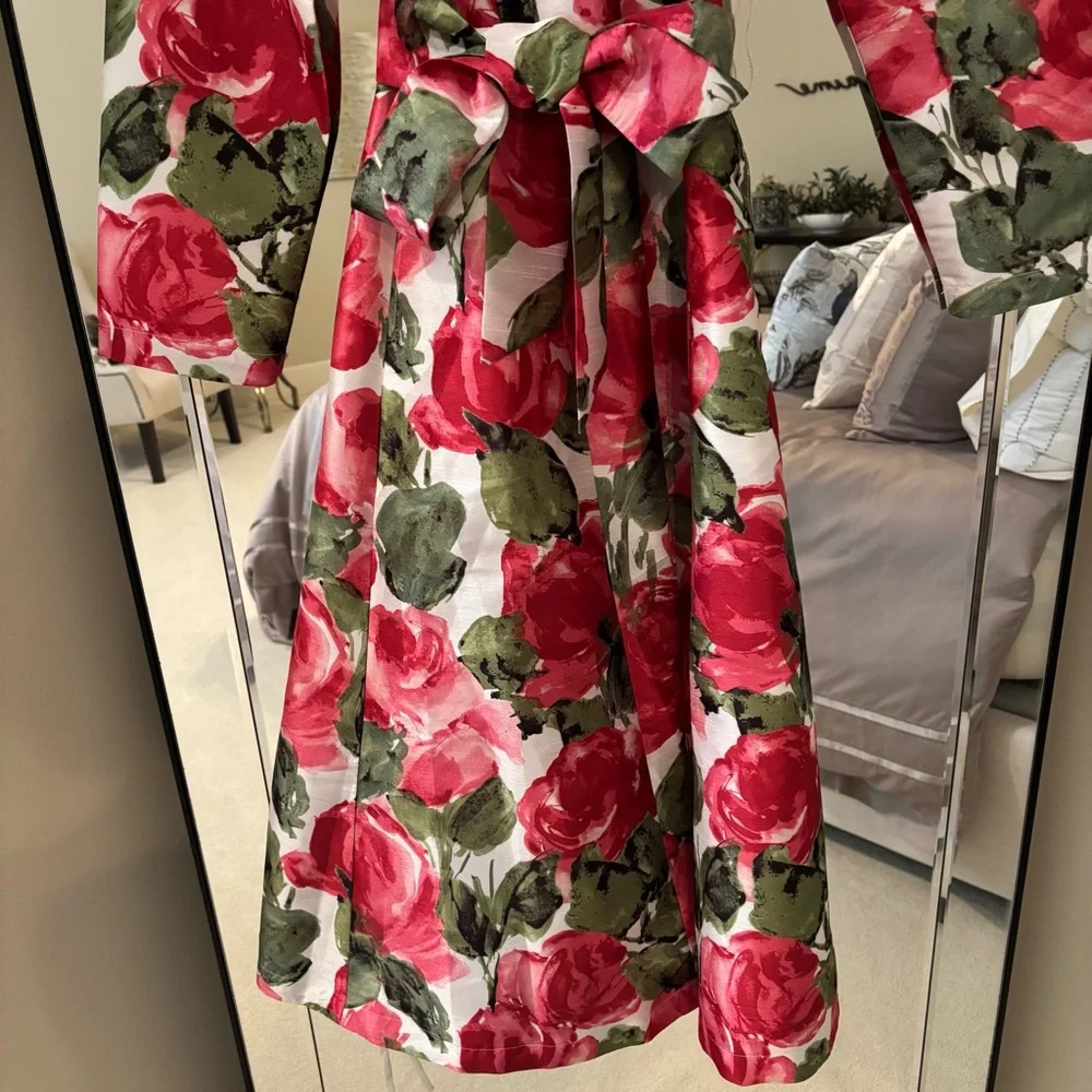 Frances Valentine Lucille Wrap Dress NWT size XS - Picture 6 of 11